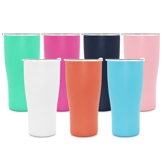 AM9-Hot And Cold Drinking Double Wall Vacuum Insulated Travel Mugs Coffee Cup Stainless Steel Tumbler