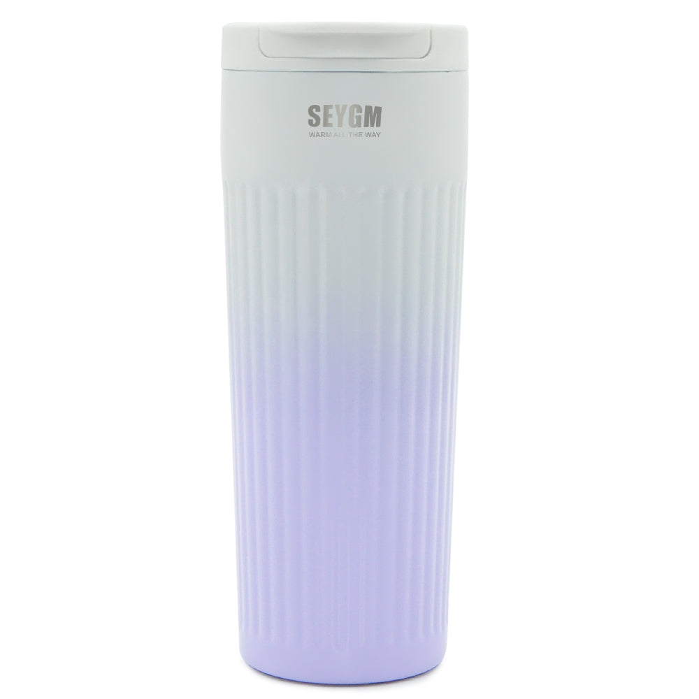 CP11-500ML 17oz Gradient Color Stainless Steel Travel Coffee Mug Insulated Tumbler With Lid