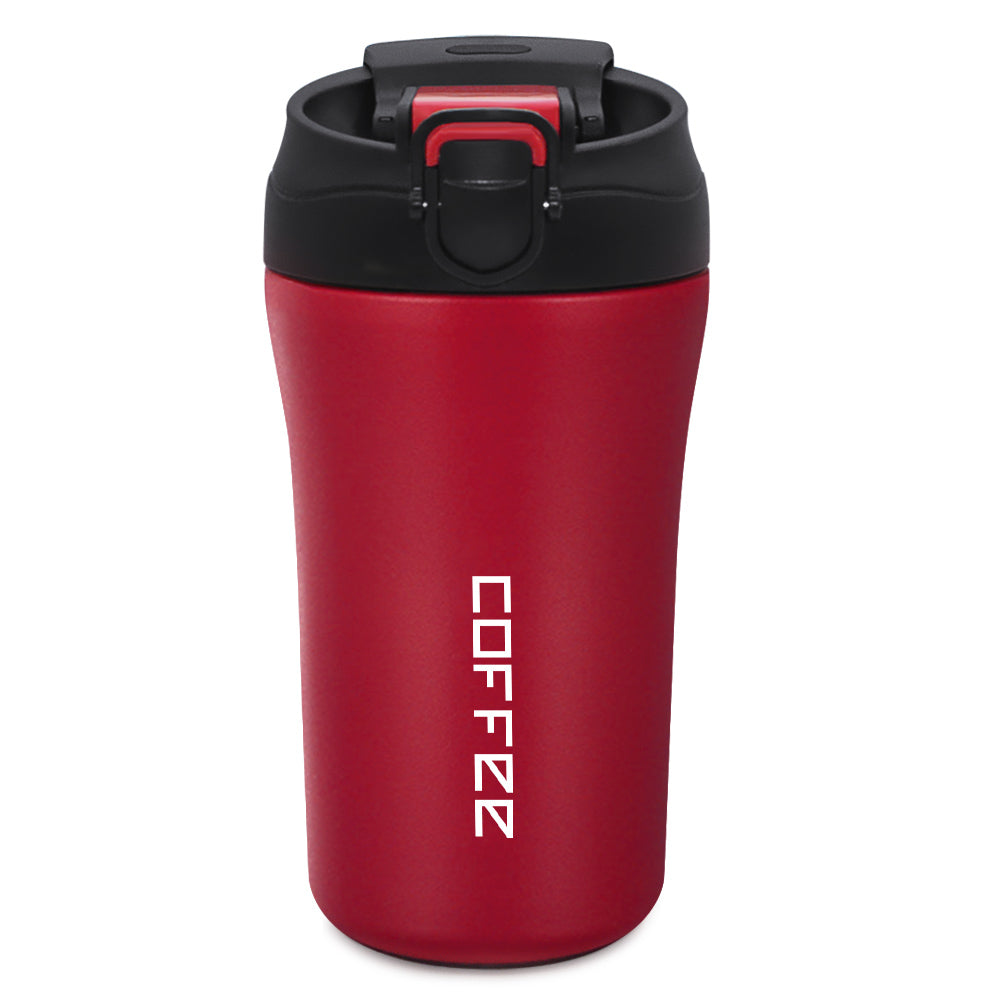 CP8-Stainless Steel Coffee Cup 400ML Vacuum Insulated Mug Tumbler With Straw Lid