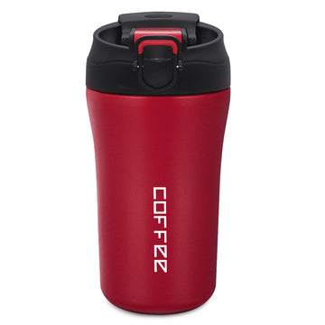 CP8-Stainless Steel Coffee Cup 400ML Vacuum Insulated Mug Tumbler With Straw Lid