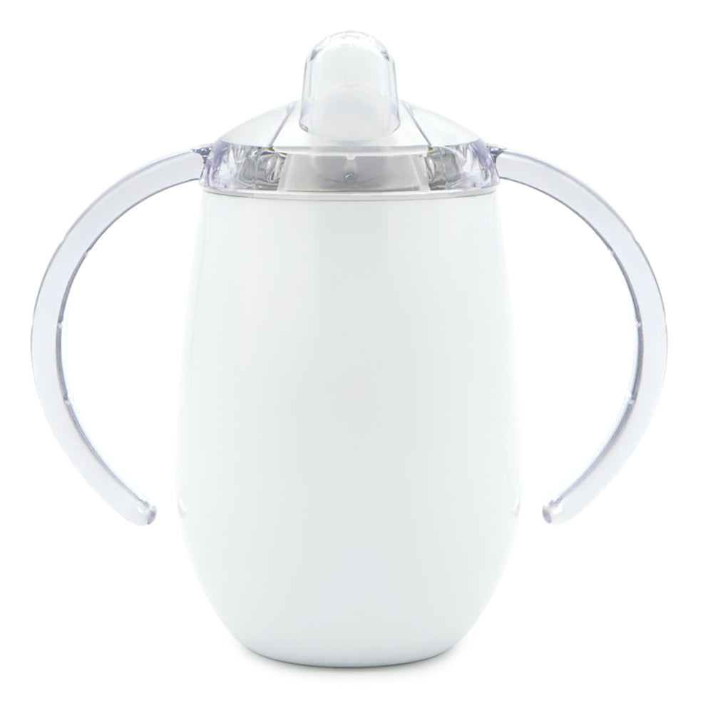 H5- Sublimation Kids Double Walled Sippy Cup Straight Vacuum Insulated Coffee Thermo Mugs