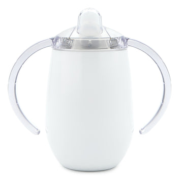 H5- Sublimation Kids Double Walled Sippy Cup Straight Vacuum Insulated Coffee Thermo Mugs