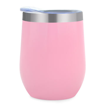 JH1-Sublimation Beer Tumblers With Lid Double Wall Insulated Egg Shape Wine Tumblers Stainless Steel