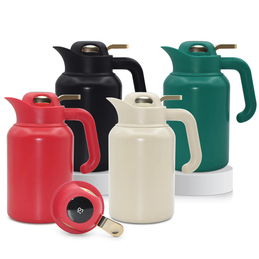 KE1-Electric Keep Warm Water Kettles Digital Vacuum Flask Smart Water Bottles With LED Temperature Display