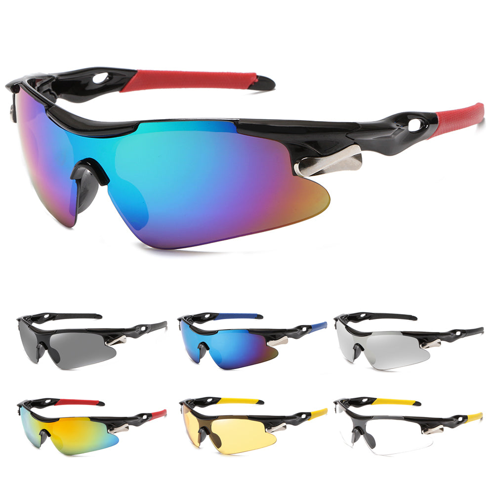 M5810-New Yellow Lens Sunglasses Outdoor Sports Cycling Glasses Men Road Bike Polarized Sunglasses for Women Mountain Bicycle Eyewear
