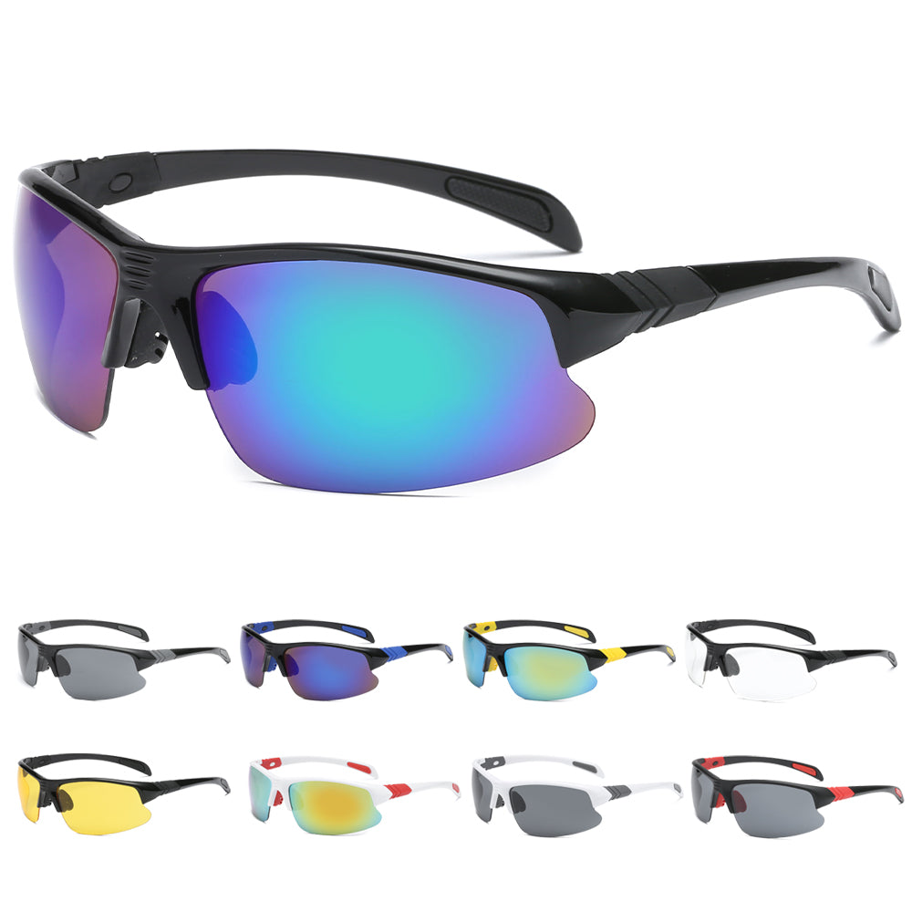 M5845-Wholesale Price Stylish Cycling Sunglasses Running Men's Sunglasses Climbing Outdoor Sports Sunglasses Women