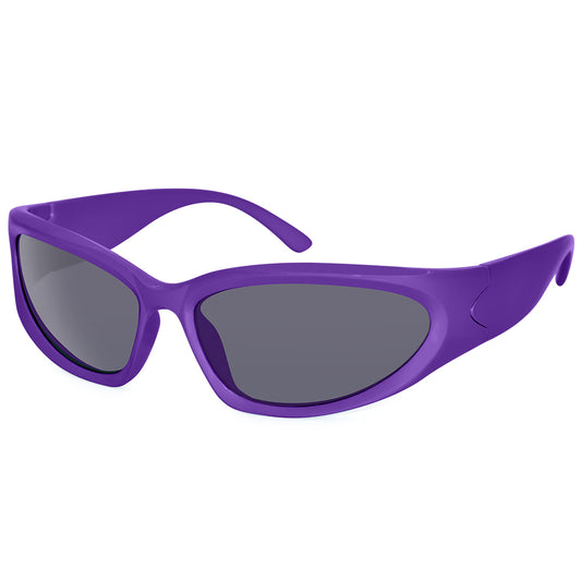 M5855-2024 Fashion Windproof Riding Oval Sports Sunglasses Man Women Cross-border Outdoor Sports Sunglasses