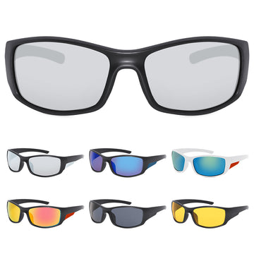 M5856-Classic pc frame sunglasses high quality yellow lens glasses men's sunglasses cycling goggle