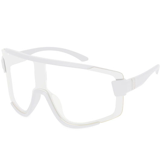 M5871-2024 Wholesale Sports Eyewear Fashion Outdoor One-piece Lens OEM Custom Logo Cycling Glasses Sport Sunglasses For woman and man