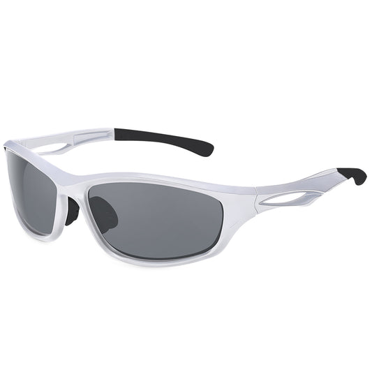 M5887-Blue polarized lens cycling shades sunglasses men Yellow PC lens sports sunglasses for men