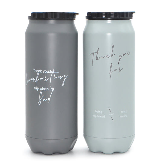 Q102-17oz Vacuum Insulated Stainless Steel Travel Sports Camping Tumbler Beverage Drink Can Cooler