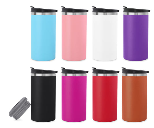 Q103-16oz Insulated Can Cooler Sublimation Printed Straight Stainless Steel Beer Can Cooler