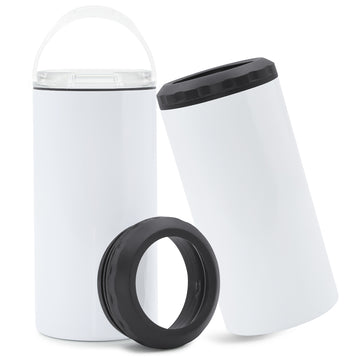 Q104-480ML Stainless Steel Material Vacuum Double Walled Insulated Beer Soda ICE Cream Can Cooler