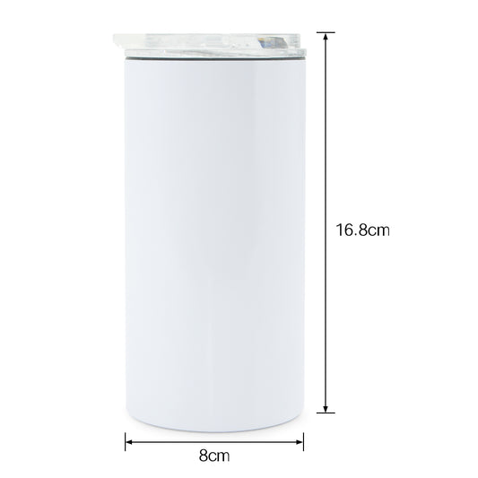 Q104-480ML Stainless Steel Material Vacuum Double Walled Insulated Beer Soda ICE Cream Can Cooler