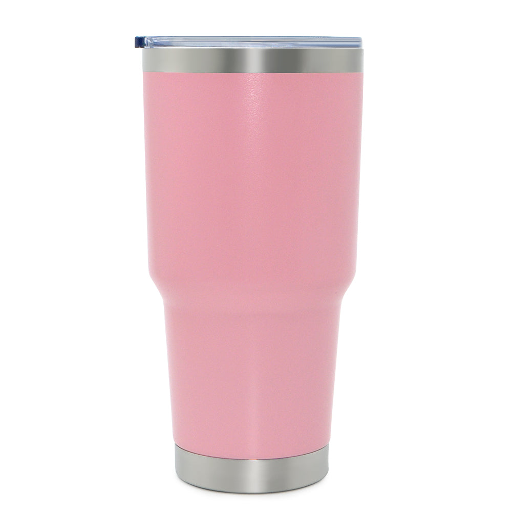 Q20-30oz Vacuum Tumblers Cups With Sliding Lid Sublimation Stainless Steel Insulated Tumbler