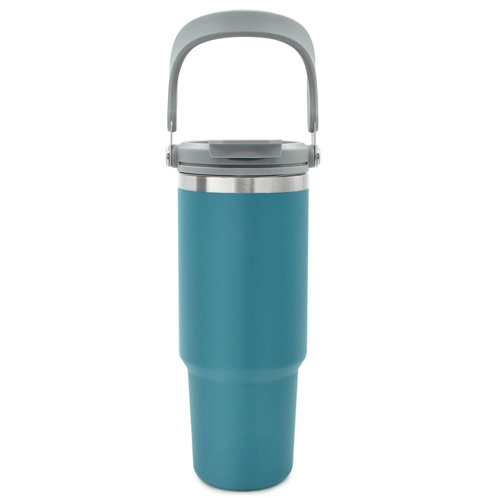Q22- New Design 30oz Stainless Steel Sublimation Tumbler With Handle Botella De Agua Thermos Stanley Insulated Travel Mugs